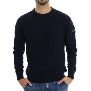 MAGLIA LAVORATA BLU